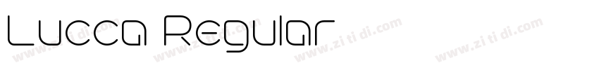 Lucca Regular字体转换 Lucca Regular字体转换